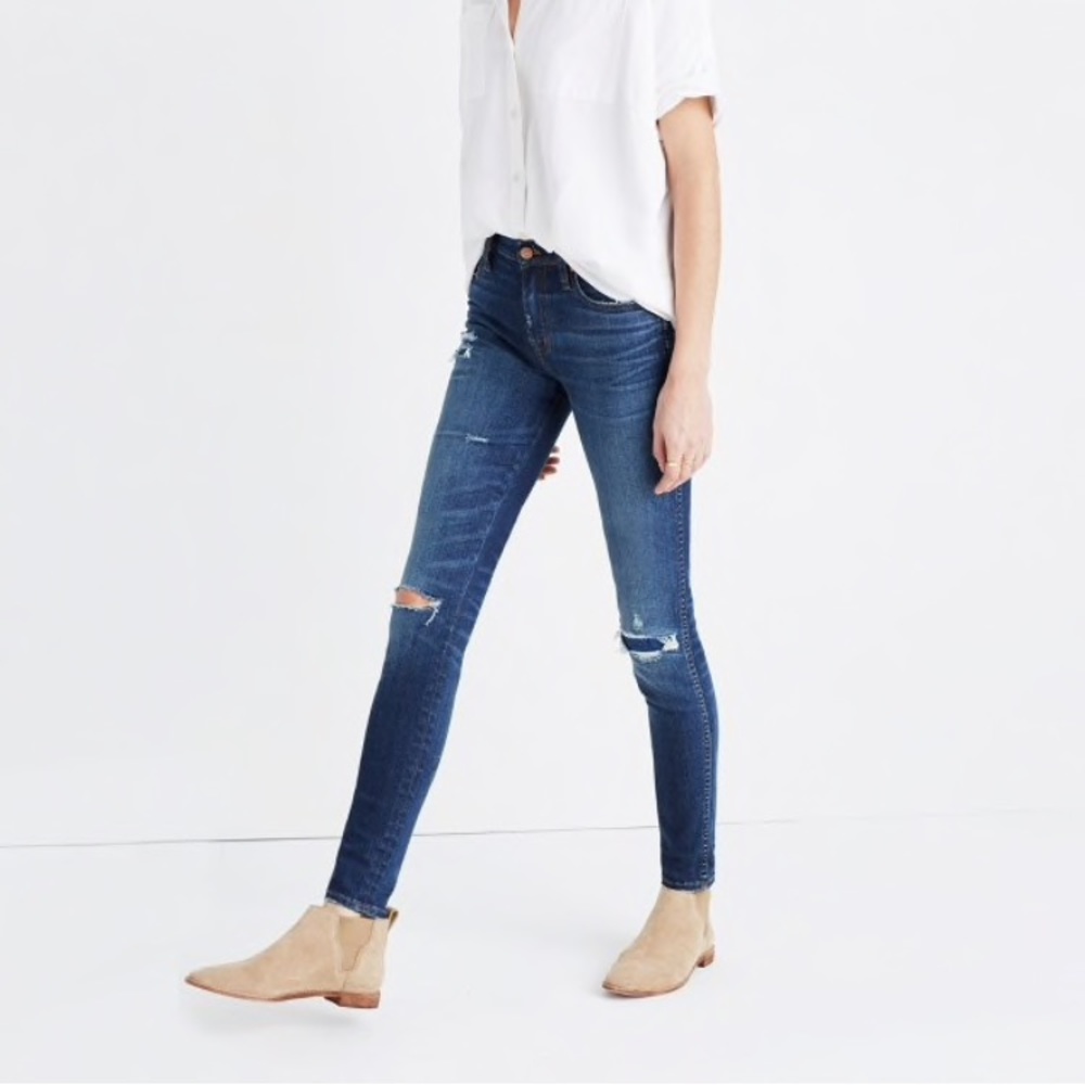 Madewell High Rise Skinny Jeans